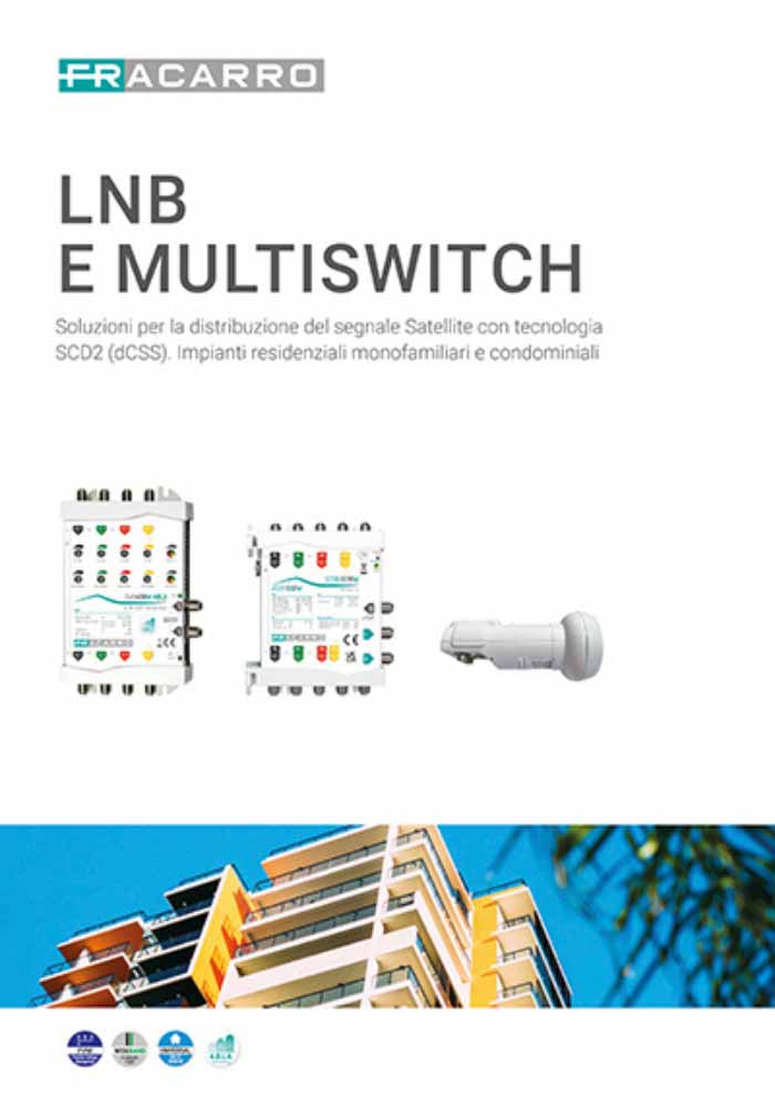 LNB e multiswitch LNB e Multiswitch