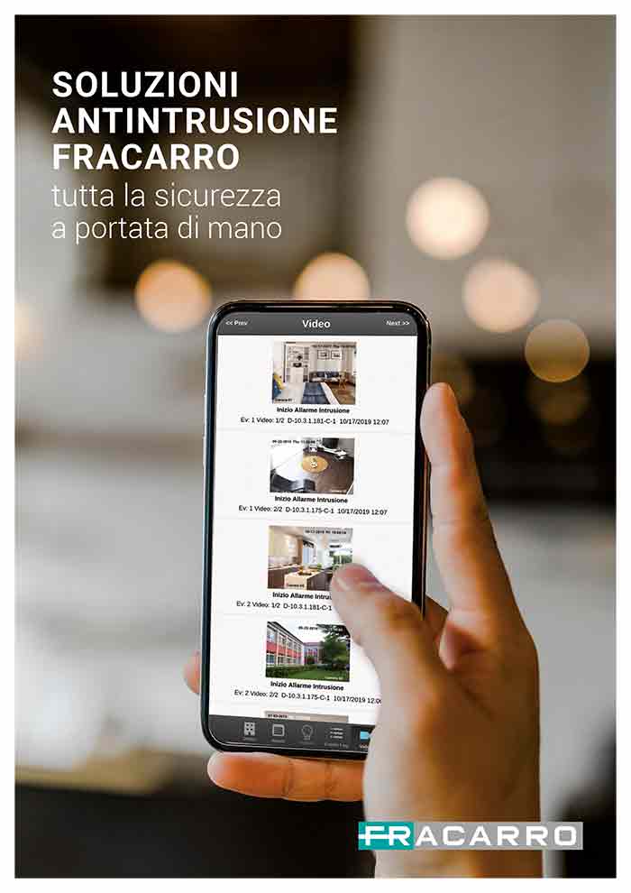 Soluzioni Antintrusione Soluzioni antintrusione Fracarro